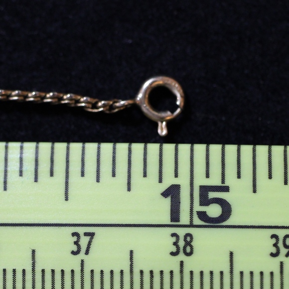 12K GF Vintage Gold Filled Heart Locket Pendant - Picture 7 of 7